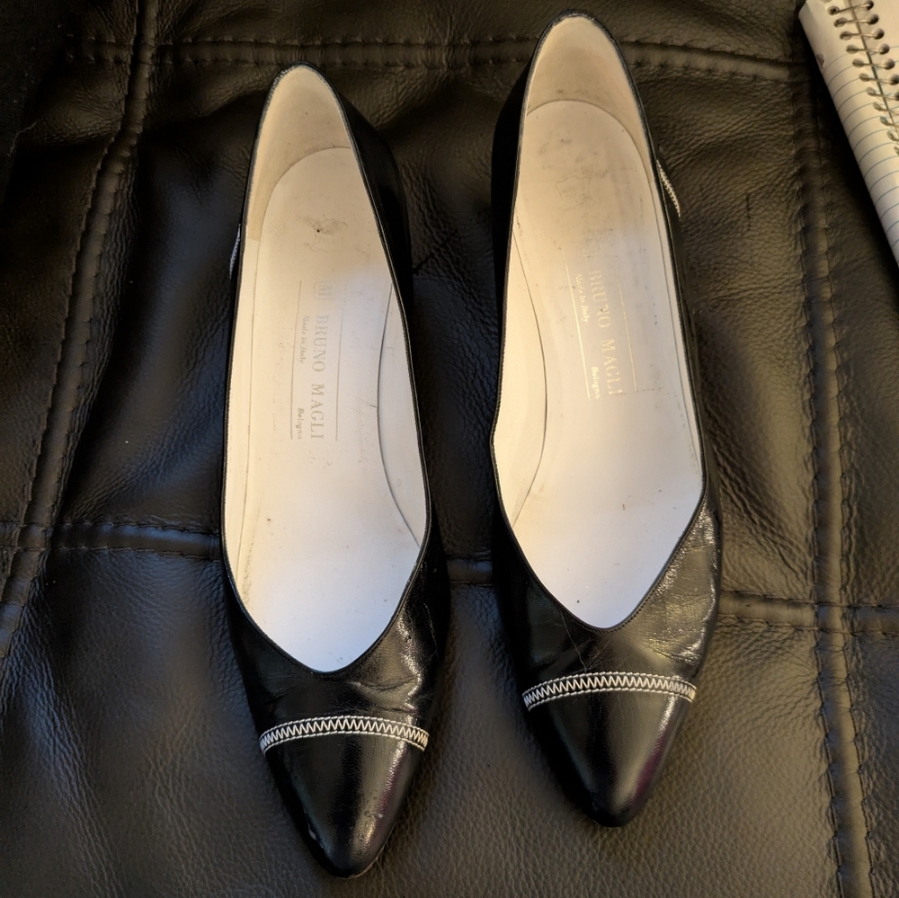 Bruno Magli Black Heels - Picture 2 of 8
